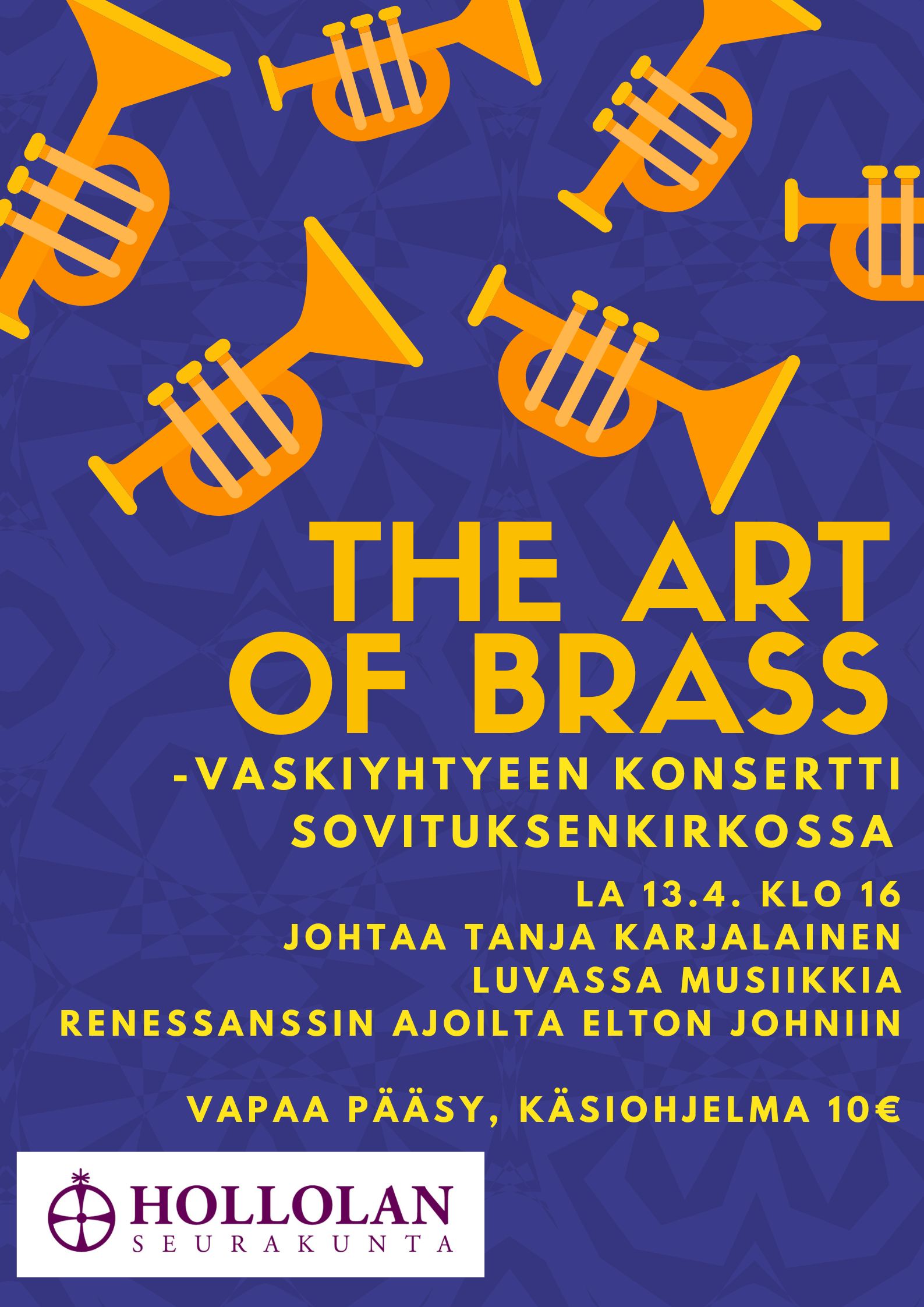 the art of brass -konsertin juliste