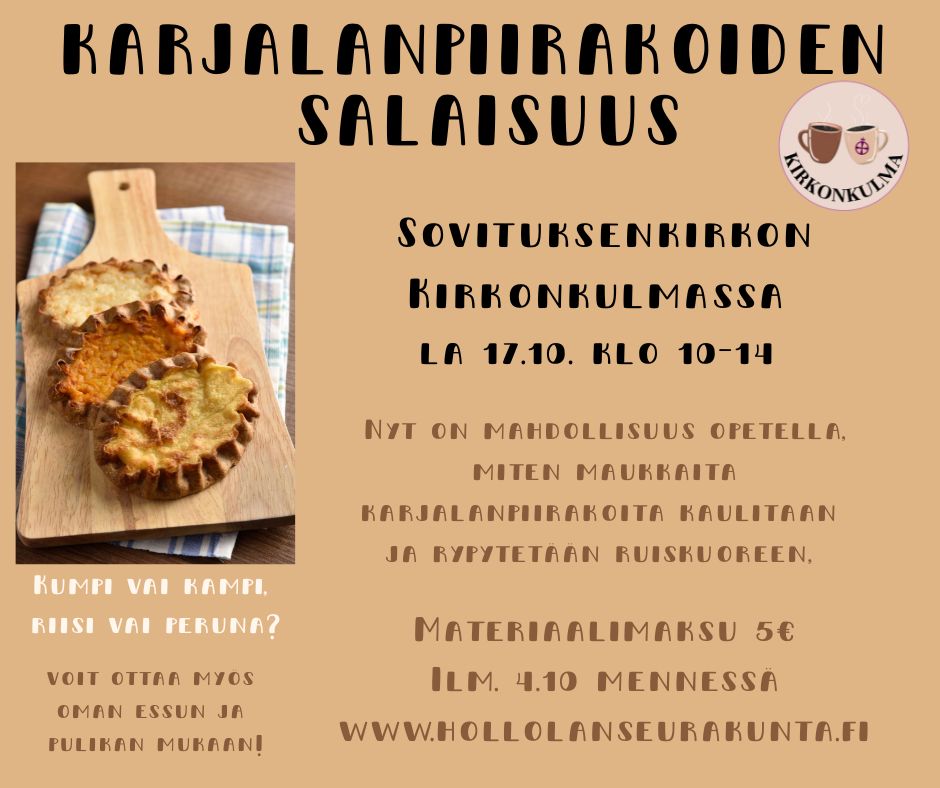 Karjalanpiirakan salaisuus