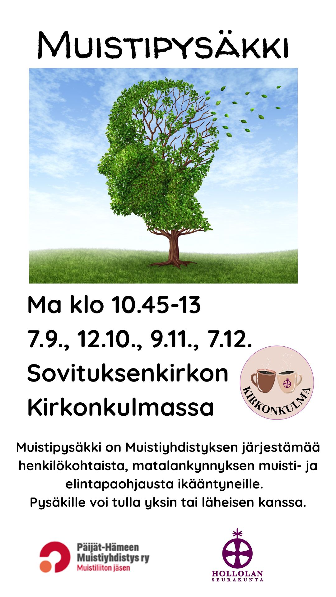 Muistipysäkki ikääntyville väelle